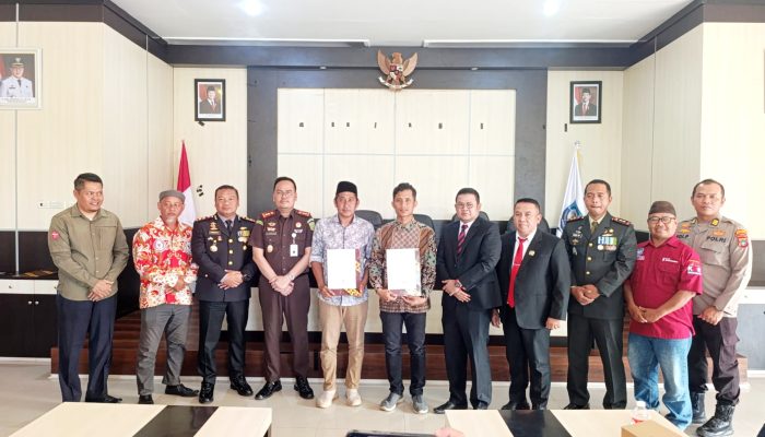 Teken Pakta Integritas, Bupati Basel Minta Calon Kades Junjung Etika demi Pilkades Damai