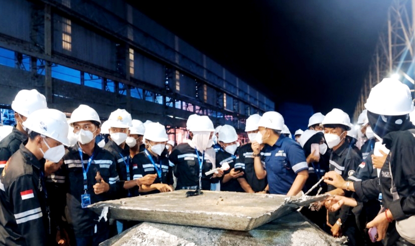 PT Timah Fasilitasi Mahasiswa UBB dan UNP Belajar Proses Pengolahan dan Pemurnian Logam Timah