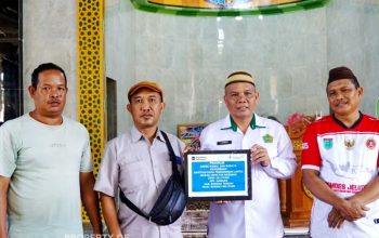 PT Timah Bantu Pembangunan Masjid Uswatun Hasanah Lewat Program TJSL