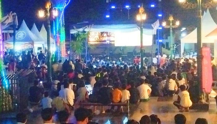 Nobar Pildun 2026 Prancis vs Maroko Berlangsung Meriah