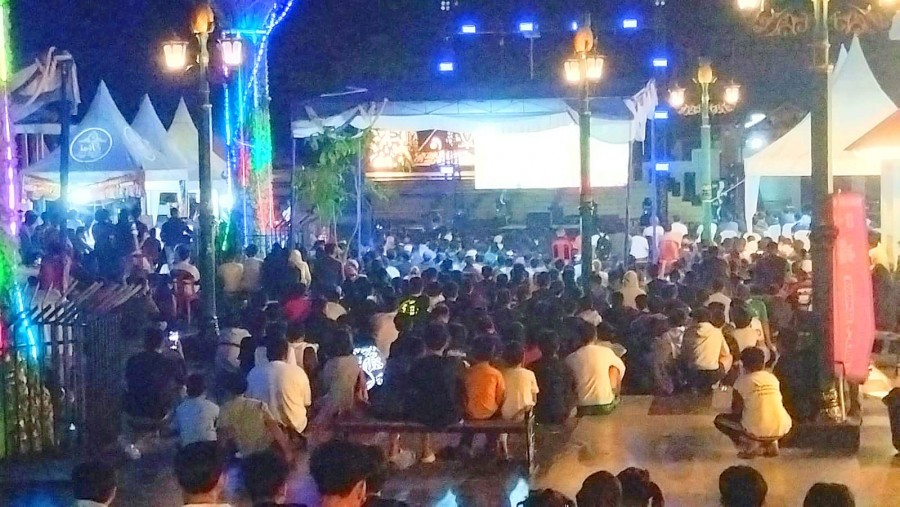 Nobar Pildun 2026 Prancis vs Maroko Berlangsung Meriah