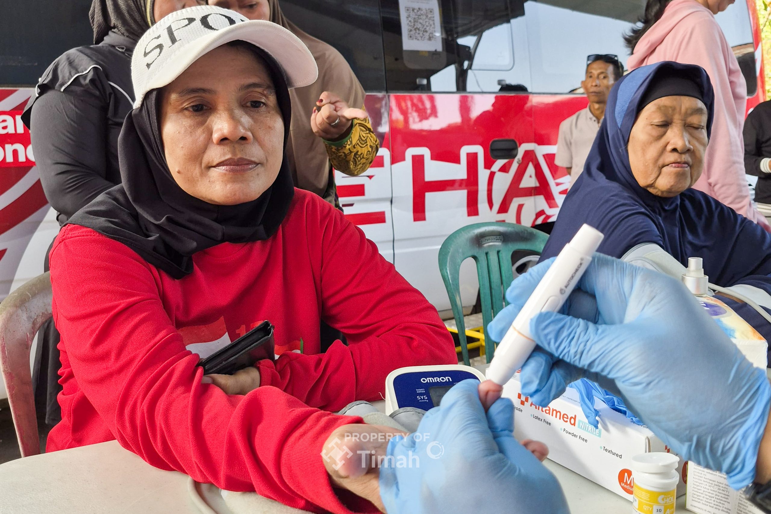 PT Timah Hadirkan Layanan Kesehatan Gratis di Desa Air Rayak, Warga: Terima Kasih PT Timah