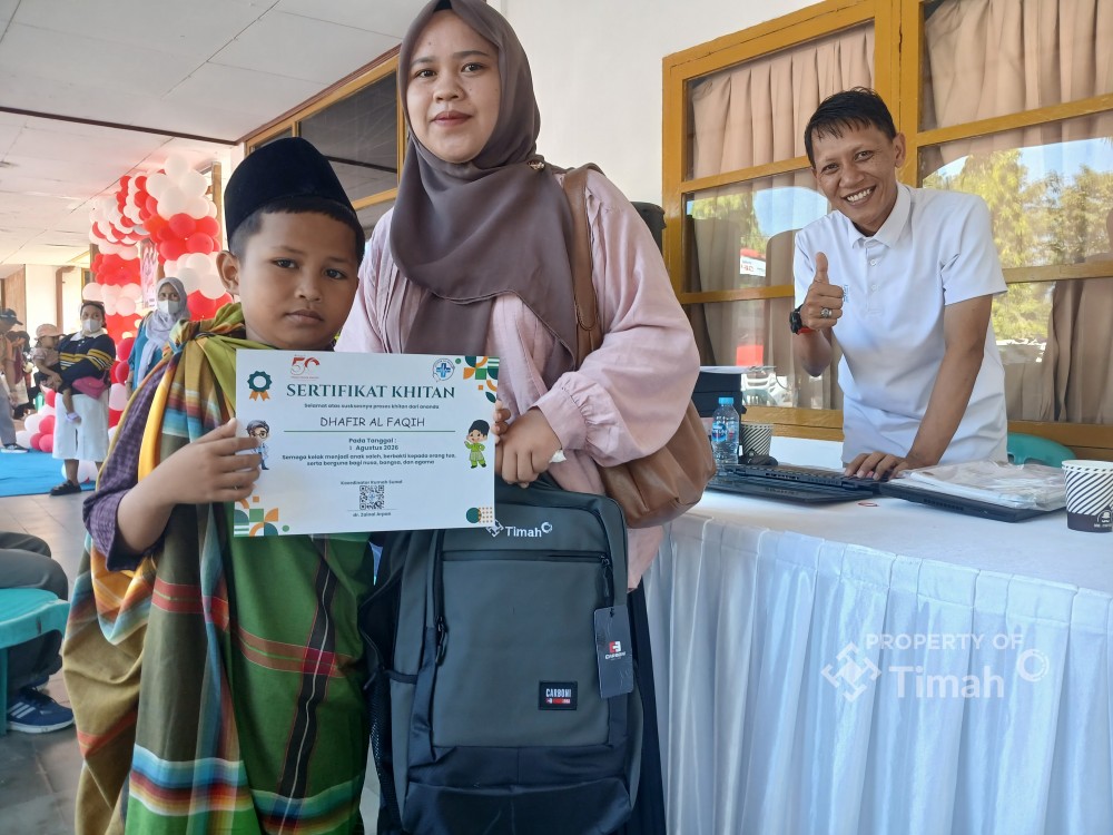 Khitanan Massal PT Timah di Bangka Barat Diikuti 70 Anak, Warga: Ringankan Beban Ekonomi