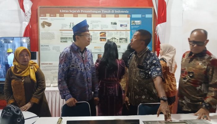 PT Timah Hadirkan Edukasi Pengolahan dan Peleburan Bijih Timah di Pameran HUT ke-23 Bangka Barat