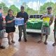 PT Timah Salurkan 1 Ton Beras ke Yayasan Kelenteng Kelapa Kampit saat Sembahyang Rebut