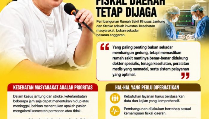 Layanan spesialistik dinilai mendesak demi mempercepat penanganan pasien dan menyelamatkan lebih banyak nyawa