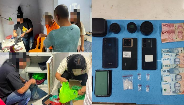 Sempat Lolos karena Informasi Bocor, Mumuk dan O Akhirnya Diciduk BNNP Babel, 7 Gram Sabu Disita