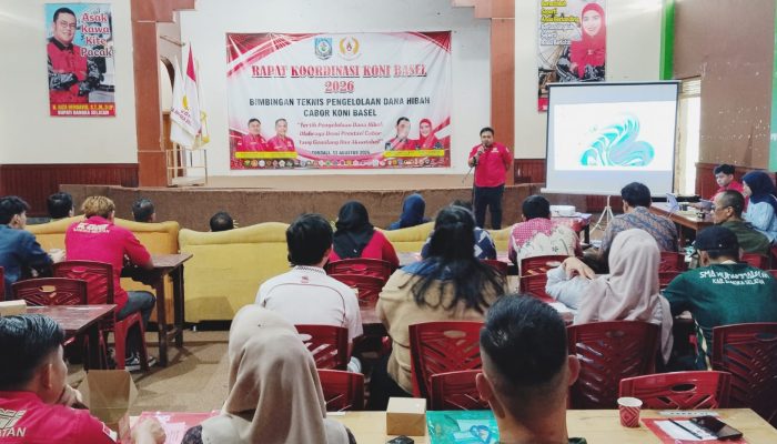 Cegah Masalah Hukum, KONI Bangka Selatan Gelar Bimtek Pengelolaan Dana Hibah Bersama Cabor