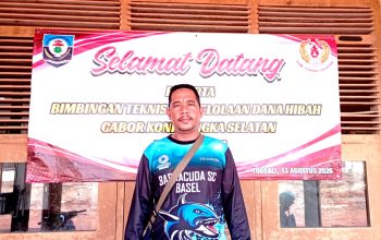 KONI Bangka Selatan Sebut Persiapan Atlet Capai 80 Persen, Optimis Lepas dari Juru Kunci