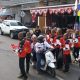 Kesbangpol Bangka Selatan dan Paskibraka Bagikan 2.000 Bendera Merah Putih ke Warga