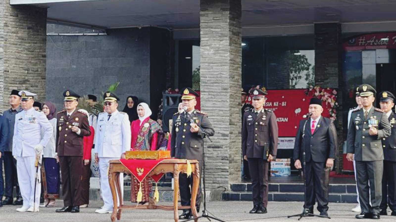 Upacara HUT RI ke-81 di Bangka Selatan Berlangsung Khidmat, Ini Pesan Bupati Riza