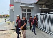 Baru Keluar Penjara, Sincan Kembali Ditangkap Polda Babel Didepan Pintu Lapas