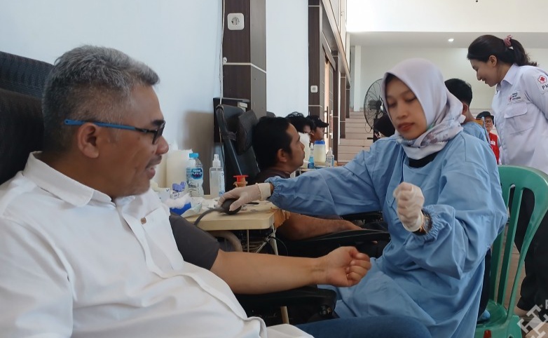 Kolaborasi PT Timah dan PMI Bangka Barat Berhasil Kumpulkan 86 Kantong Darah
