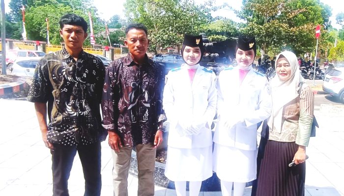 Ramadhana dan Ramadhani, Anak Kembar Jadi Anggota Paskibraka Bangka Selatan, Kompak Ingin Jadi Polwan