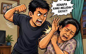 Hanya Gara-gara Hal Sepele, Pria di Toboali Tega Pukuli dan Tendang Ibu Kandung Usai Shalat Magrib
