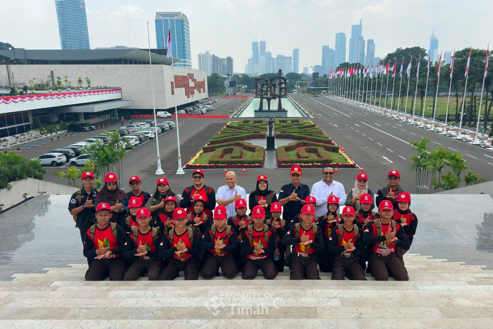 PT Timah Dukung Kwarcab Belitung Timur di Jamnas XII