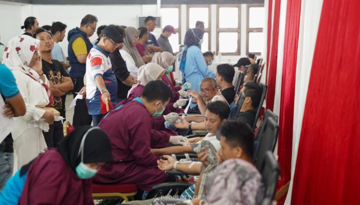 Bulan Bakti HUT ke-50, PT Timah Kobarkan Semangat Kemanusiaan Lewat Donor Darah