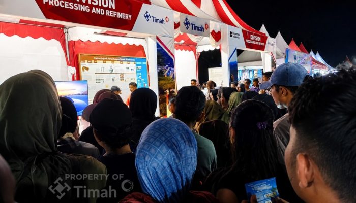 PT Timah Hadir di Pameran Pembangunan Bangka Barat, Edukasi Industri Timah hingga Bagi Doorprize