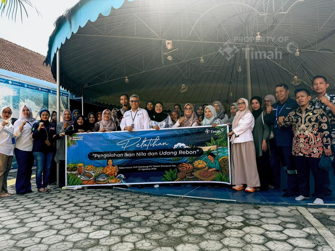 PT Timah Dorong UMKM Bangka Barat Kembangkan Potensi Perikanan Jadi Produk Bernilai Tambah