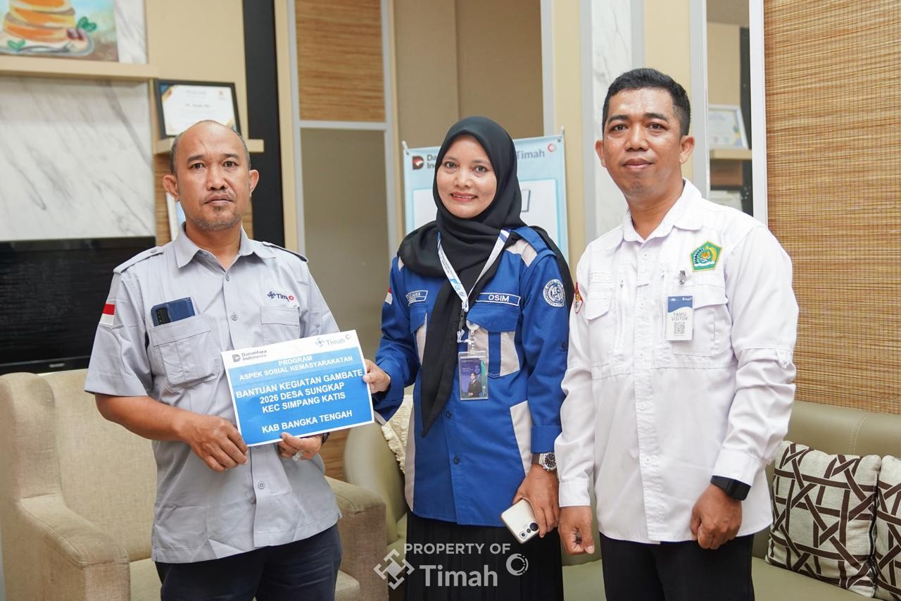 Asah Bakat dan Prestasi Pelajar, PT Timah Dukung Gan Batte MAN IC Bangka Tengah