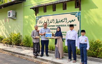 Perkuat Pendidikan Keagamaan, PT Timah Bantu Sarana Belajar Pesantren Tahfizhul Qur’an Permata Belitung