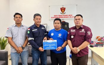 PT Timah Dukung Turnamen Voli Kajari Cup-Trans Rias, Dorong Olahraga Desa dan UMKM Bangka Selatan 