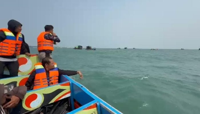 Patroli Perairan Tembelok-Keranggan, Polisi Tegas Minta Penambang Hentikan Aktivitas