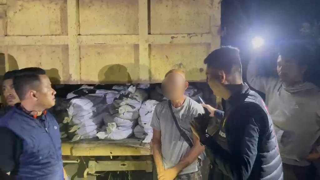 Korlap Penyelundupan 160 Kampil Pasir Timah di Beltim Diburu Polisi, Inisial F Dicari