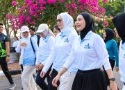 Ketua TP-PKK Noni Hidayat Ikuti TNI Babel Run 2026, Apresiasi Antusiasme Masyarakat