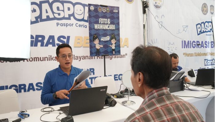 Pasporan Sambil CFD! Imigrasi Cilegon Dekatkan Layanan ke Masyarakat