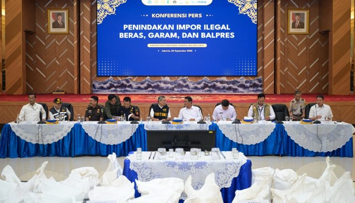 Pemerintah Tindak 30 Kontainer Beras dan Garam Impor Ilegal : Ini Menodai Upaya Swasembada Pangan
