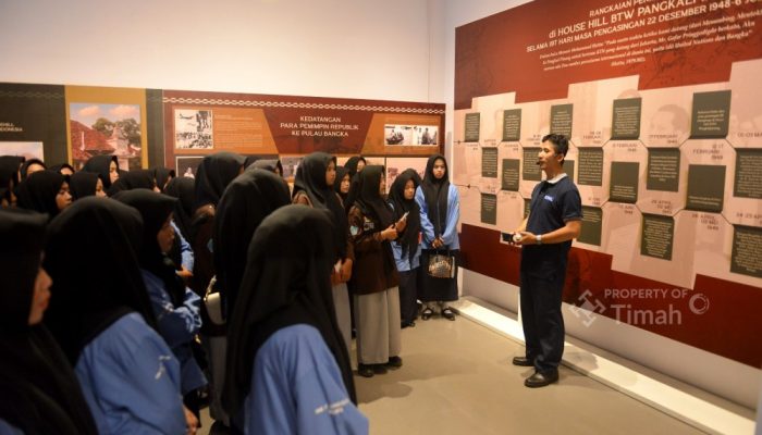 Museum Timah Jadi Ruang Belajar Siswa Mengenal Teknologi Pertambangan
