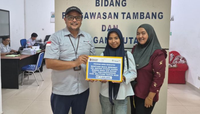 PT Timah Bantu Biaya Pengobatan Bayi 8 Bulan Asal Belitung di Jakarta