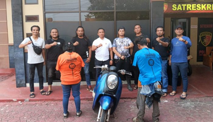 Curi Motor di Pasar Terminal Toboali, IRT dan Rekan Prianya Dilibas Macan Selatan