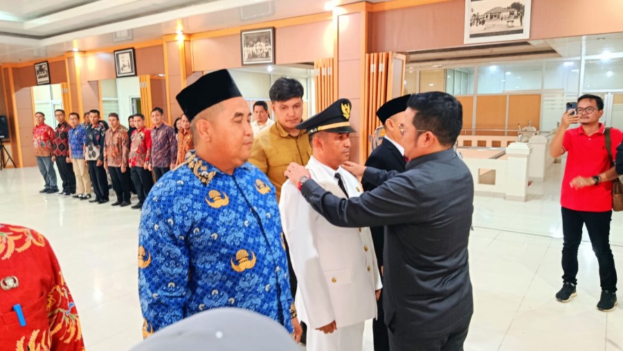 Lantik 3 Pejabat Baru, Bupati Riza Tekankan Integritas: Jangan Mudah Diintervensi