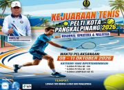 PELTI Pangkalpinang Bersiap Gelar Kejuaraan Tenis Regional Sumatera dan Malaysia