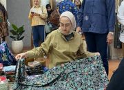 Kenakan Batik dari Sentra Pinang Sirih di HBN 2026, Noni Hidayat Ajak Anak Muda Kembangkan Batik Babel