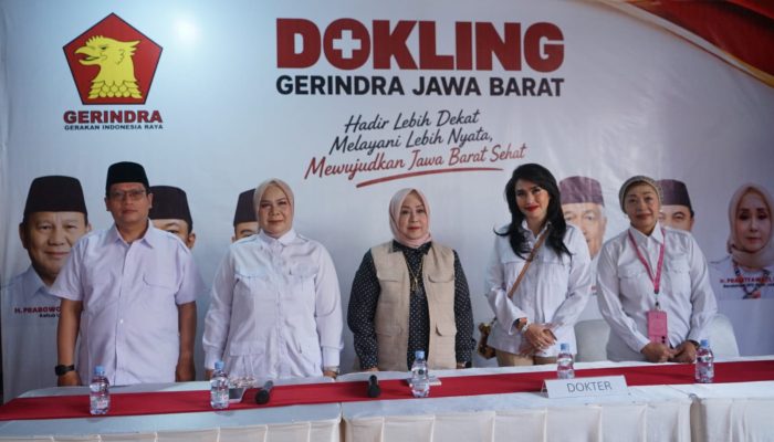 Bawa Dokter ke Tengah Warga, Gerindra Layani Pemeriksaan Kesehatan Gratis 200 Warga Sukapura