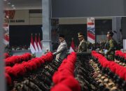 Prabowo : Di Masa Damai, TNI Harus Terus Menyesuaikan Diri Hadapi Ancaman Terburuk