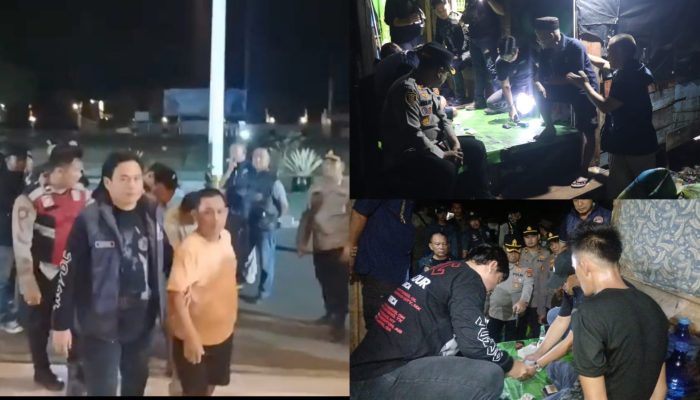 9 Orang Terjaring Razia Gabungan di Sukadamai Toboali, 5 Positif Metamfetamin, 7 Diduga Main Judi Kodok-kodok