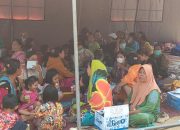 2.000 Warga Serdang Tinggal di Pengungsian, PWI Babel Bantu Kebutuhan Anak dan Perempuan