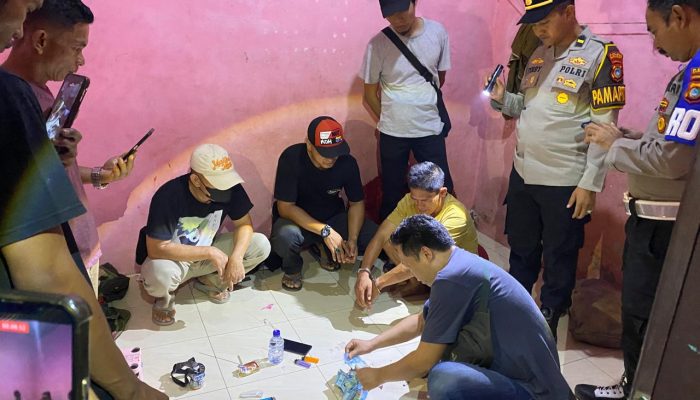 Polisi Gerebek Kontrakan Iwansah di Payak Ubi Toboali, 12 Paket Sabu 6,07 Gram Diamankan