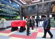 Presiden Prabowo Beri Penghormatan Terakhir kepada Almarhum Subagyo H. S. di Mabesad
