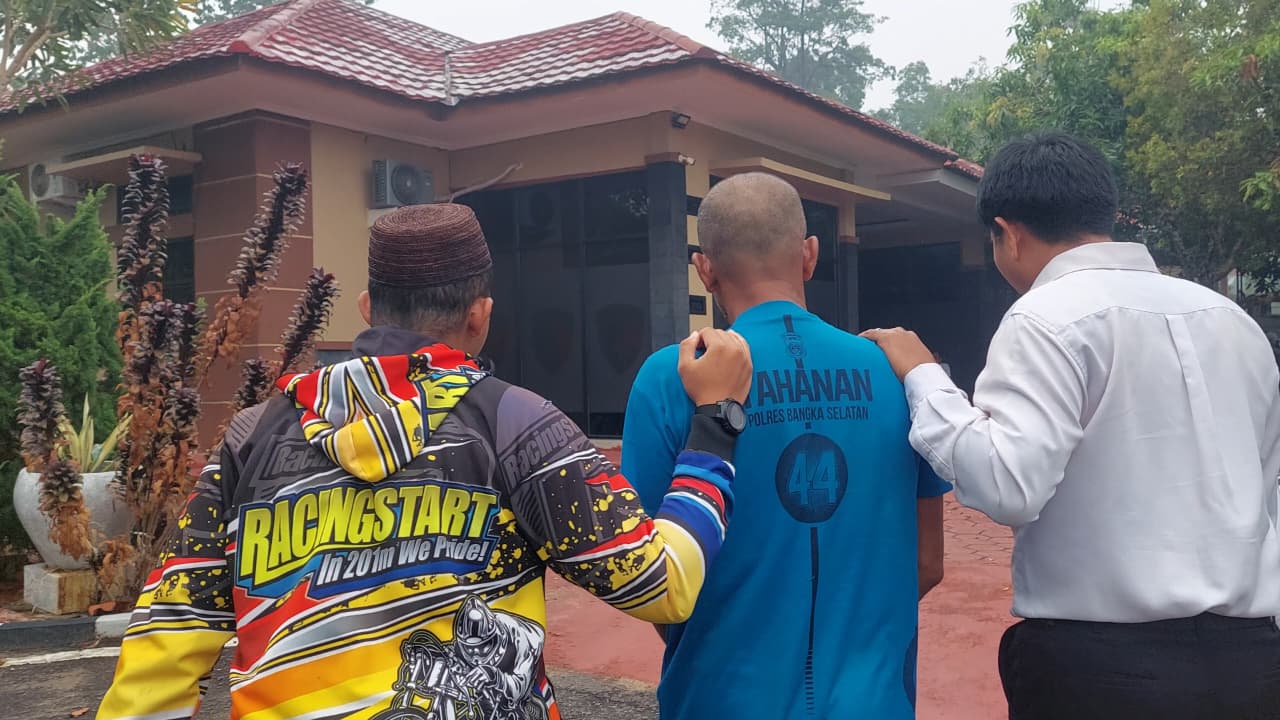 Bejat! Pria di Bangka Selatan Setubuhi Anak Tiri Hingga Hamil