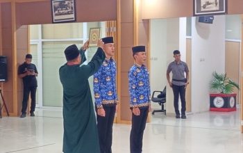 Dua Lulusan IPDN Resmi Dilantik Jadi PNS di Lingkungan Pemkab Bangka Selatan