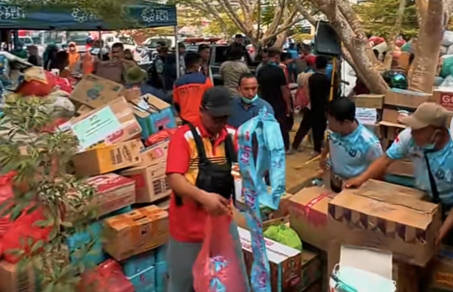 Bantuan Korban Kebakaran Dusun Serdang Tembus Rp202 Juta, 56 Ton Beras hingga Material Bangunan Terkumpul