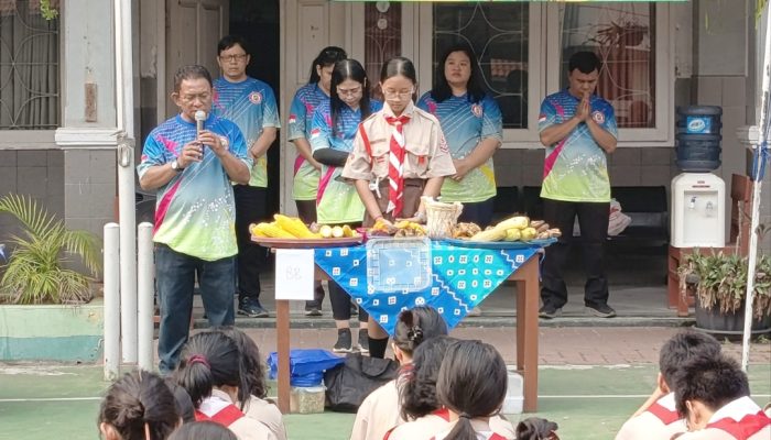 Bukan Sekadar Makan Bersama! SMP Mardi Yuana Cilegon Tanamkan Cinta Pangan Lokal kepada Generasi Muda