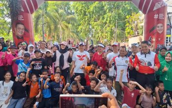 Ribuan Warga Ikuti Jalan Sehat Kemilau Pesona Bangka Selatan