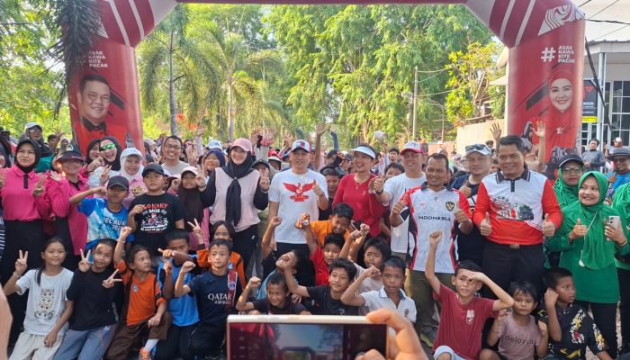 Ribuan Warga Ikuti Jalan Sehat Kemilau Pesona Bangka Selatan